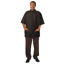 Black Ice Barber Jacket Black Med