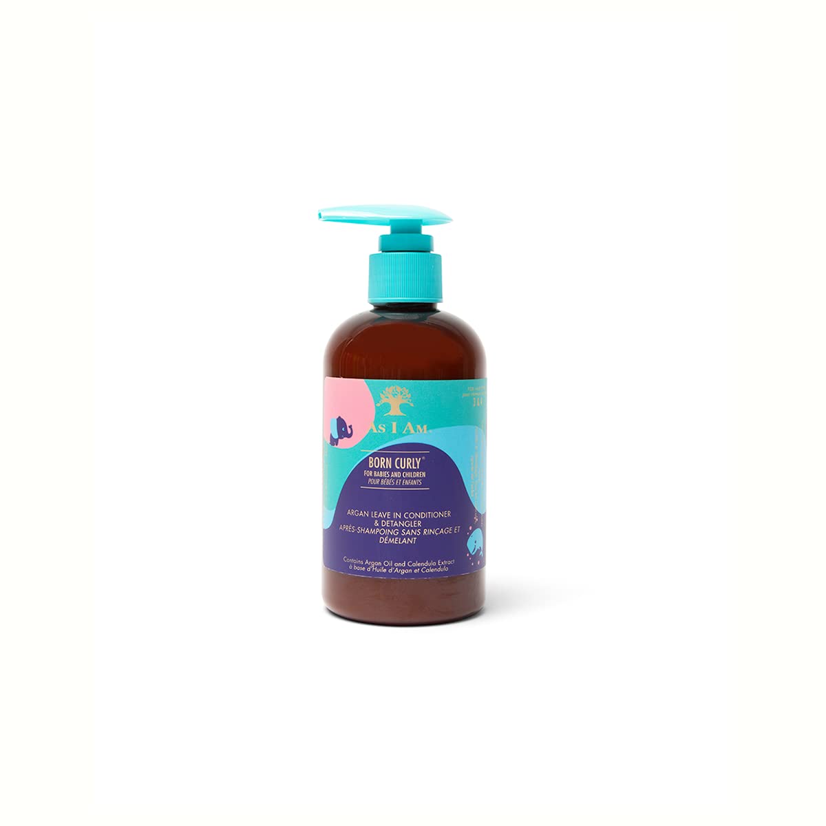 As I Am Born Curly Argan Leave In Conditioner & Detangler 8oz