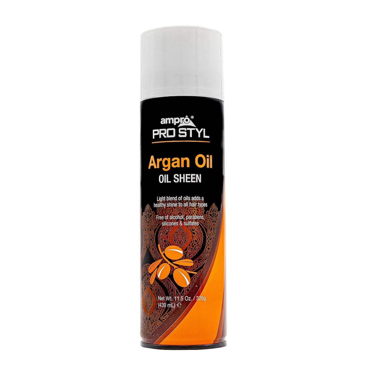 Ampro Oil Sheen Spray Argan 11oz