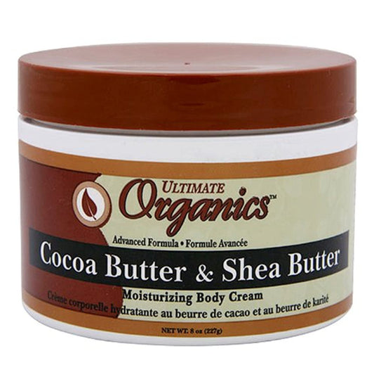 Africa Best Ultimate Org Cocoa Butter & Shea Butter Cream 8oz