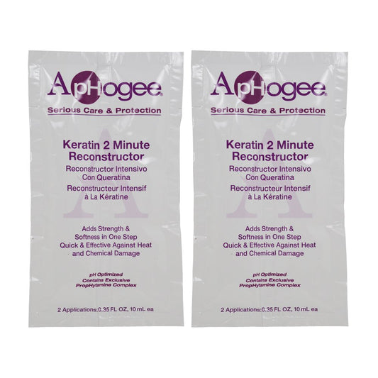 Aphogee Keratin 2 Minute Reconstructor Pack