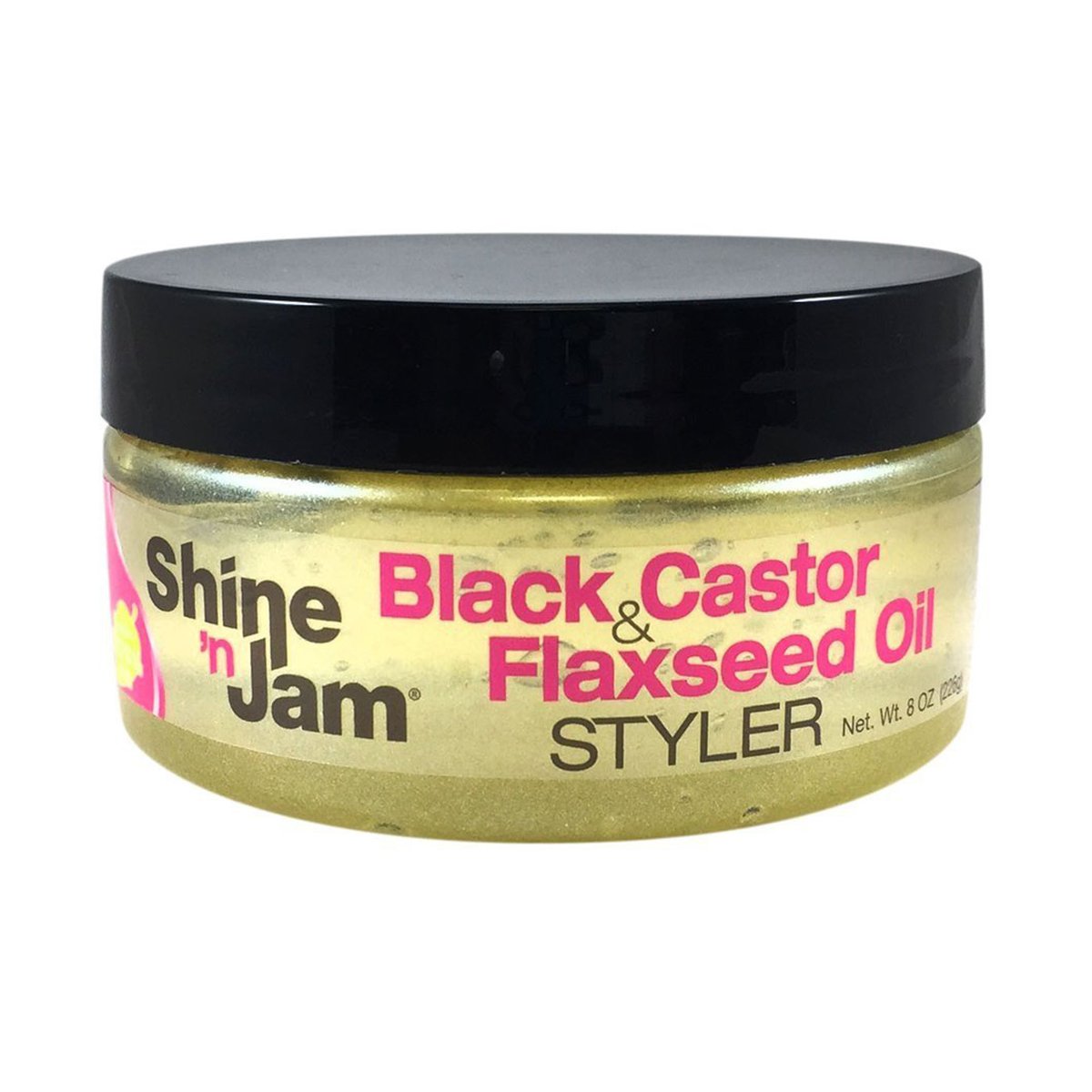 Ampro Shine N Jam Castor Oil & Flaxseed Gel 8oz