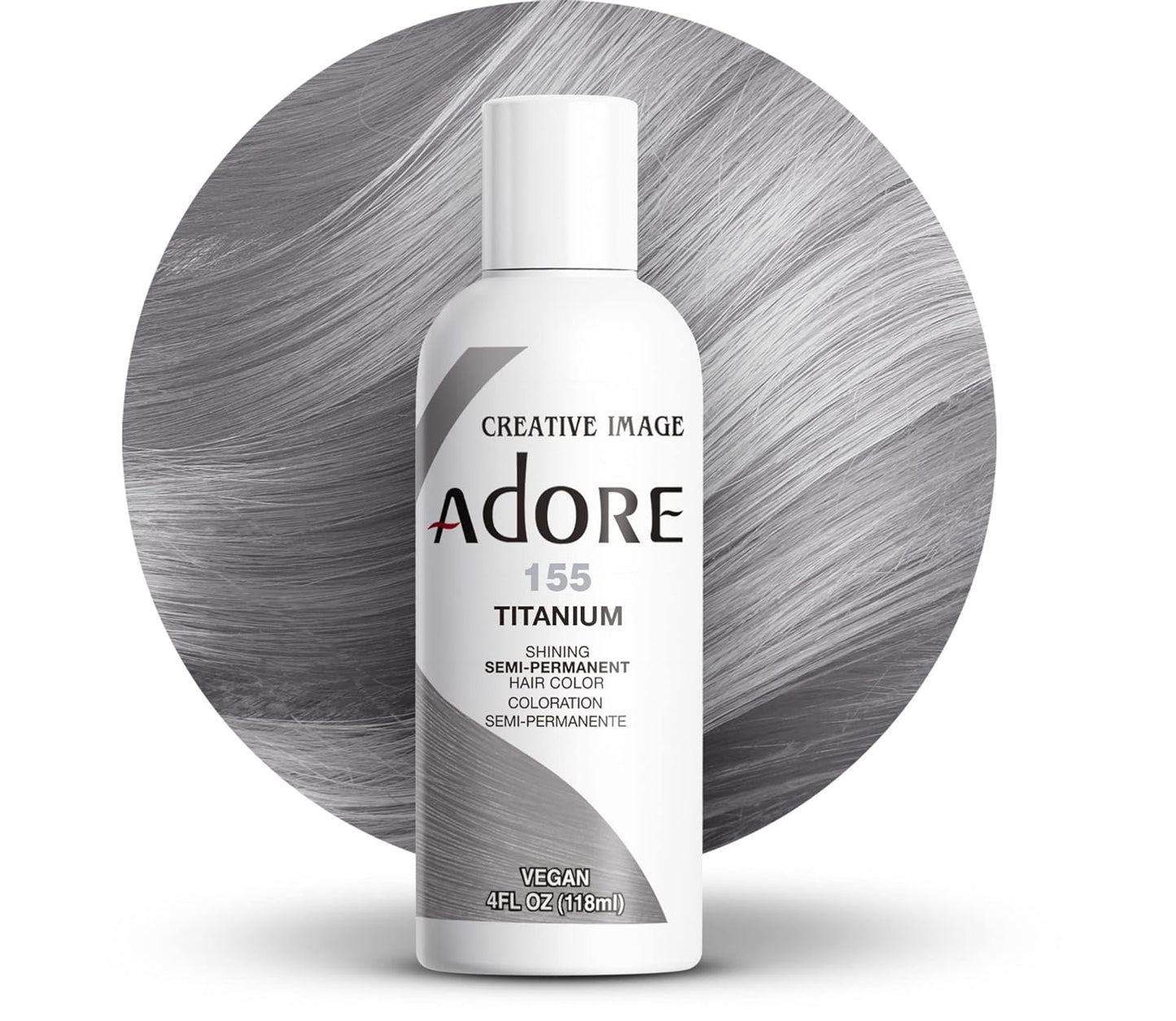 Adore Titanium Hair Color 4oz #155