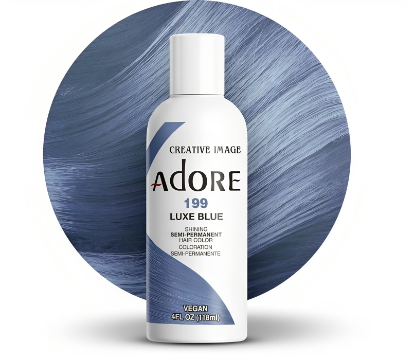 Adore Luxe Blue Hair Color 4oz #199