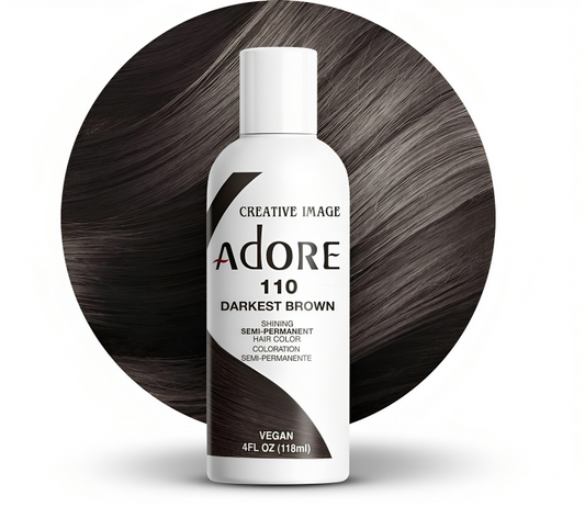 Adore Dark Brown Hair Color 4oz #110