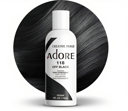 Adore Off Black Hair Color 4oz #118