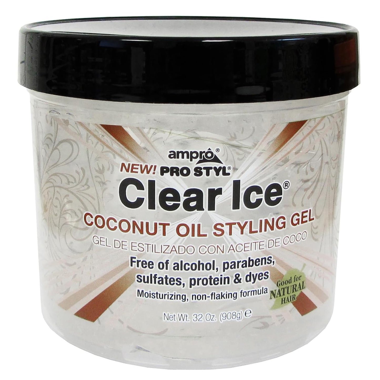 Ampro Coconut Clear Gel 32oz