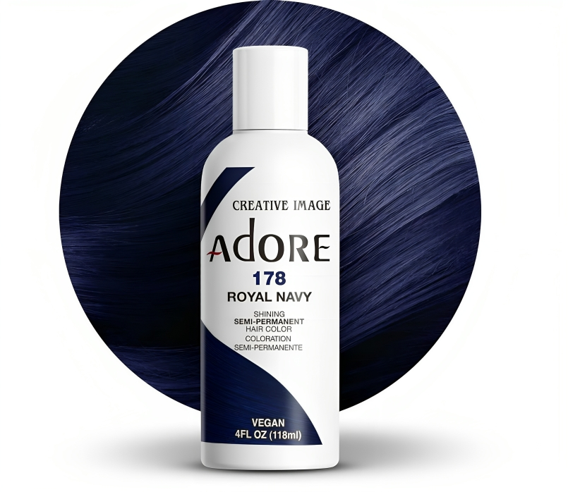 Adore Royal Navy Hair Color 4oz #178