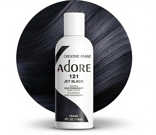 Adore Jet Black Hair Color 4oz #121