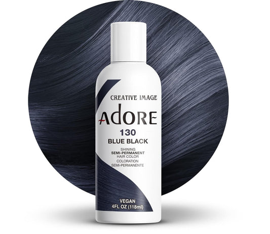 Adore Blue Black Hair Color 4oz #130