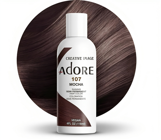 Adore Mocha Hair Color 4oz #107