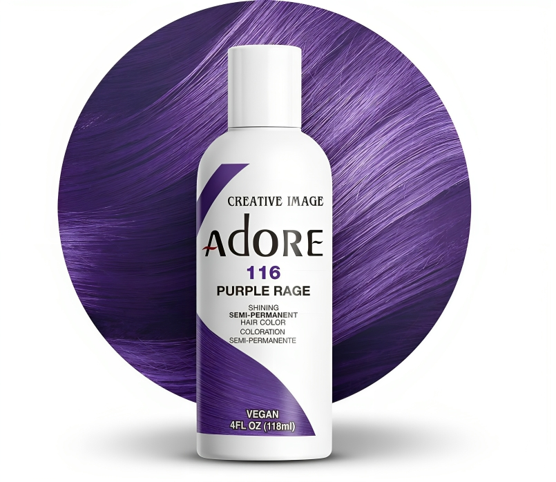 Adore Purple Rage Hair Color 4oz #116