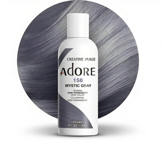 Adore Mystic Gray Hair Color 4oz #158