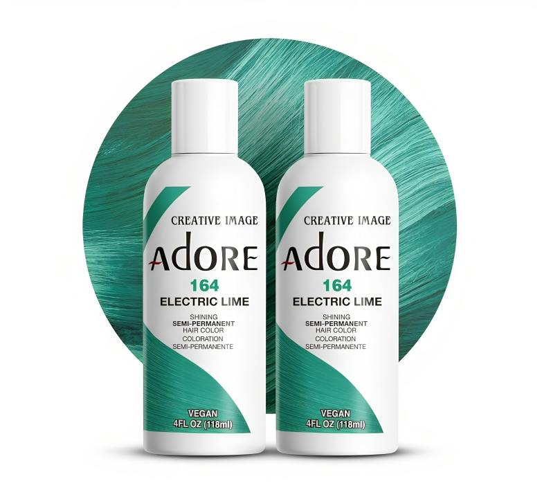 Adore Electric Lime Hair Color 4oz #164