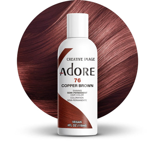 Adore Copper Brown Hair Color 4oz #76