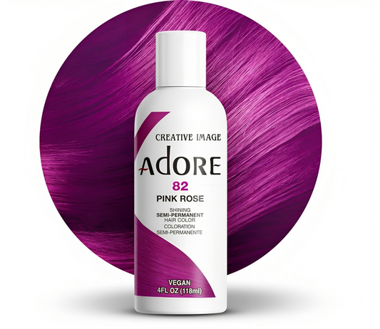 Adore Pink Rose Hair Color 4oz #82