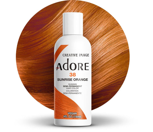 Adore Sunrise Orange Hair Color 4oz #38