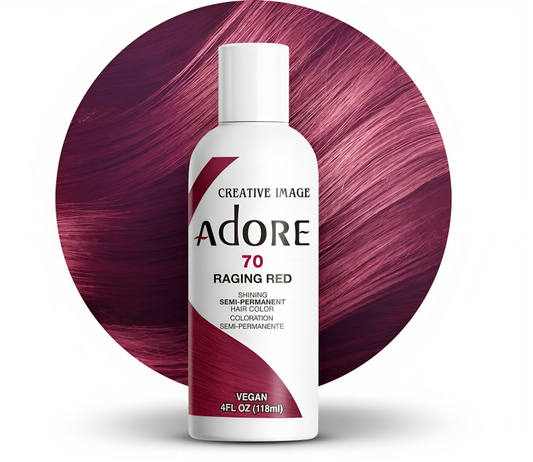 Adore Raging Red Hair Color 4oz #70