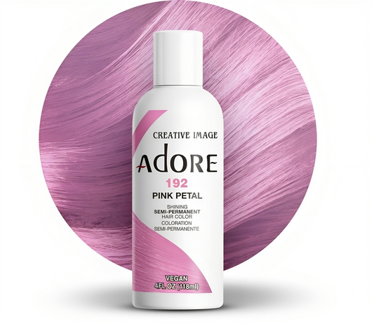 Adore Pastel Pink Petal Hair Color 4oz #192