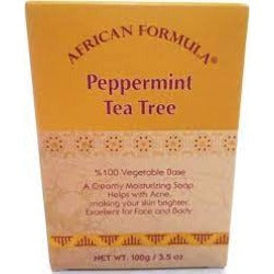 African Formula Peppermint Tea Tree Soap 3.5oz