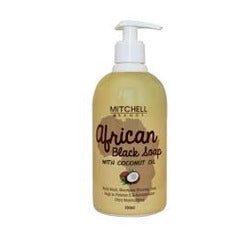 African Liquid Blacksoap With Coconut Oil 500ml