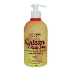 African Liquid Blacksoap With Tumeric & Cumin  500ml