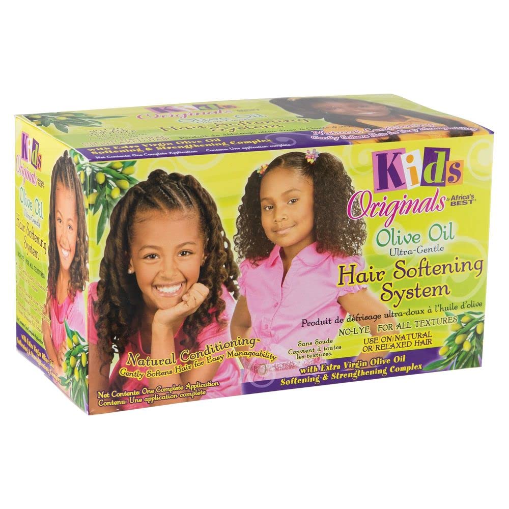 Africa Best Kids Texture Hair Softning Kit