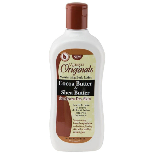 Africa Best Ultimate Org Cocoa Butter & Shea Butter Lotion 12oz