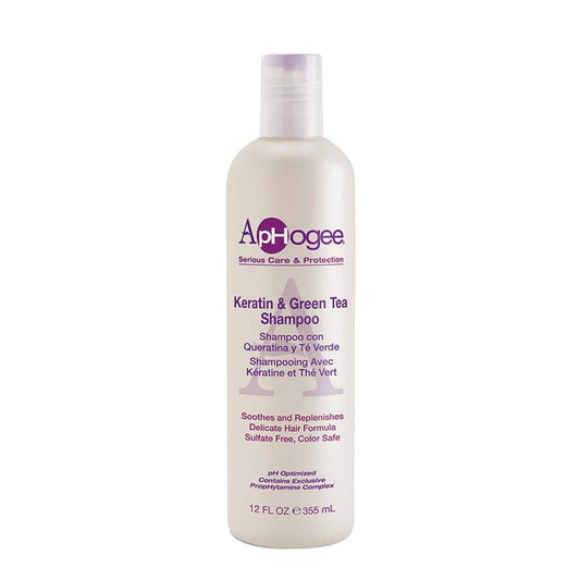 Aphogee Ker & Green Tea Shampoo 12oz