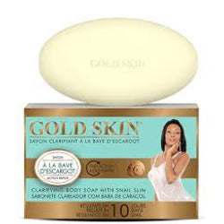 Gold Skin Clarifying Body Soap W Snail Slime 6.08oz