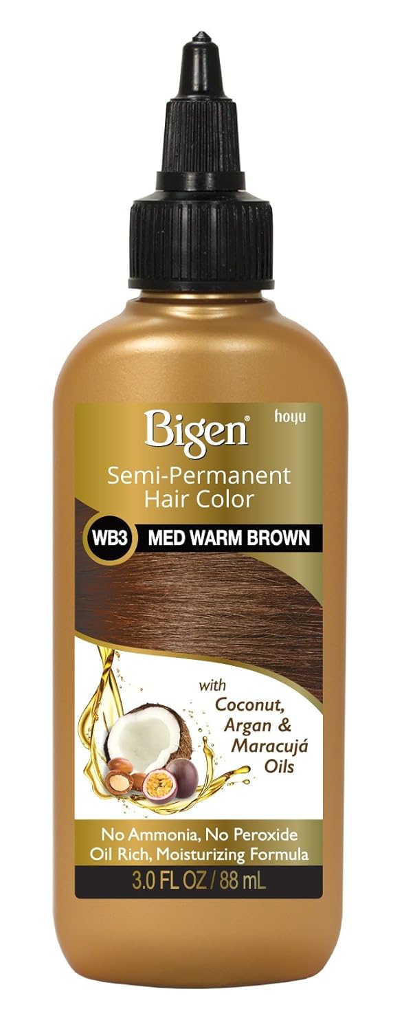 Bigen Semi Perm Med Warm Brown 3oz