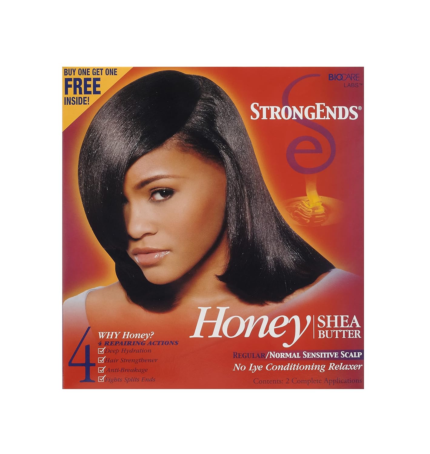 Biocare Strong Ends Honey & Shea Double Kit Reg