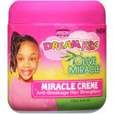 African Pride Dream Kids Olive Miracle Miracle Cream 6oz