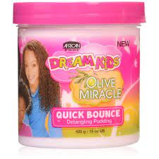 African Pride Dream Kids Olive Miracle Quick Bounce Pudding 15oz