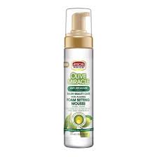 African Pride Olive Miracle Foam Setting Mousse 8.5oz