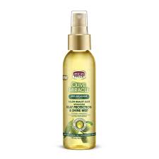 African Pride Olive Miracle Heat Protection & Shine Mist 4oz