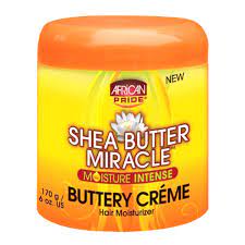 African Pride Shea Butter Miracle Buttery Creme 6oz