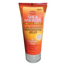 African Pride Shea Butter Miracle Curl Activator Moist Jelly 6oz