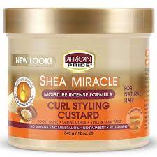 African Pride Shea Butter Styling Custard 12oz