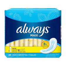 Always Pads Reg 24S