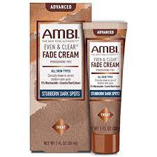 Ambi Even & Clear Fade Cream 5% Niacinamide & Licorice Root 1oz