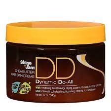 Ampro Dynamic Do All Shea Butter Hair Skin Creme 12oz