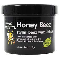 Ampro Honey Beez Wax Black 4oz
