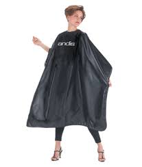Andis Black Cape Andis Logo