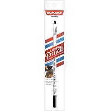 Black Ice Barber Pencil White