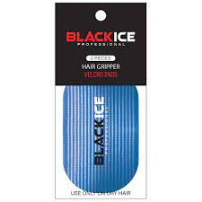 Black Ice Hair Gripper Velcro Pad Blue