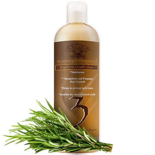 Rosemary & Hempseed Rapid Hair Growth Hair Glaze 12oz