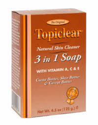 Topiclear Gold 3 In 1 Soap 4.5oz