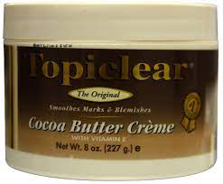 Topiclear Gold Coco Butter Cream 8oz