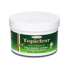 Topiclear Gold Shea Butter Creme 8oz
